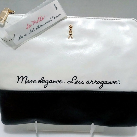 Le Motto - 'More Elegance, Less Arrogance' Clutch - Picture 2 of 8